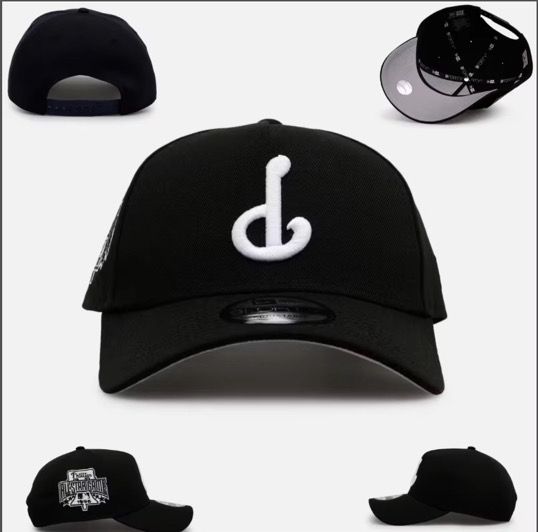 Snapback Cap- Black Pirates Hat - Adjustable