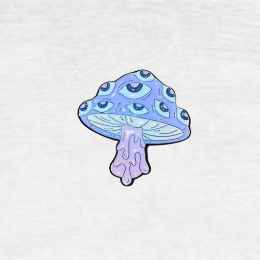 Ceramic Pin - Mushroom