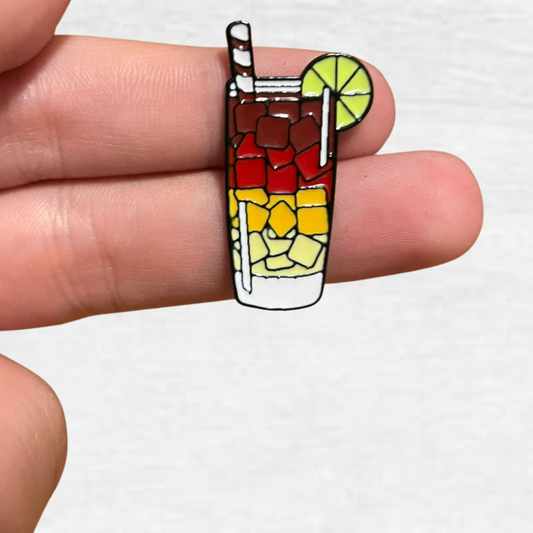 Ceramic Pin - Glass filled with Coke