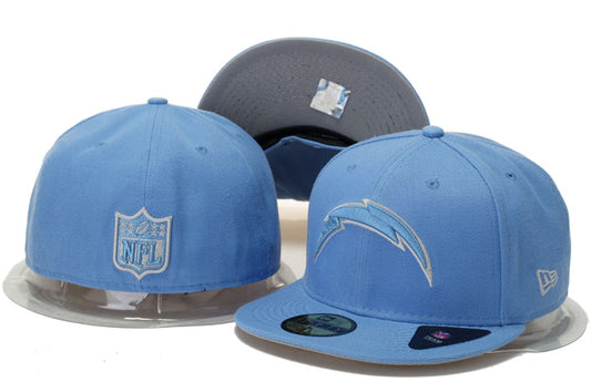 Light Blue - Los Angeles Chargers Fitted - 7 1/2