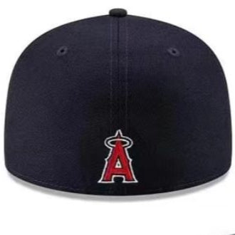 Black and Red Los Angeles Angels Fitted - 7 1/2