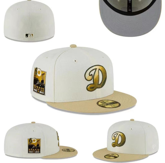 Khaki and Yellow San Diego Padres Fitted - 7 1/2