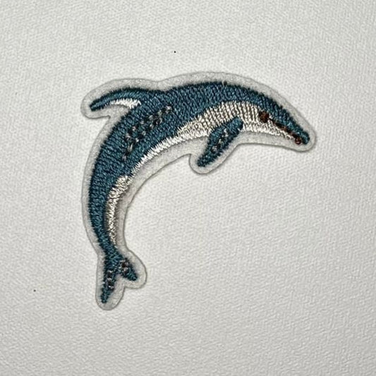 Embroidered Patch - Dolphin