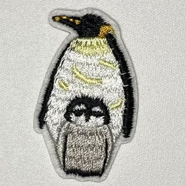 Embroidered Patch - Penguin and Chick