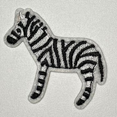 Embroidered Patch -  Zebra