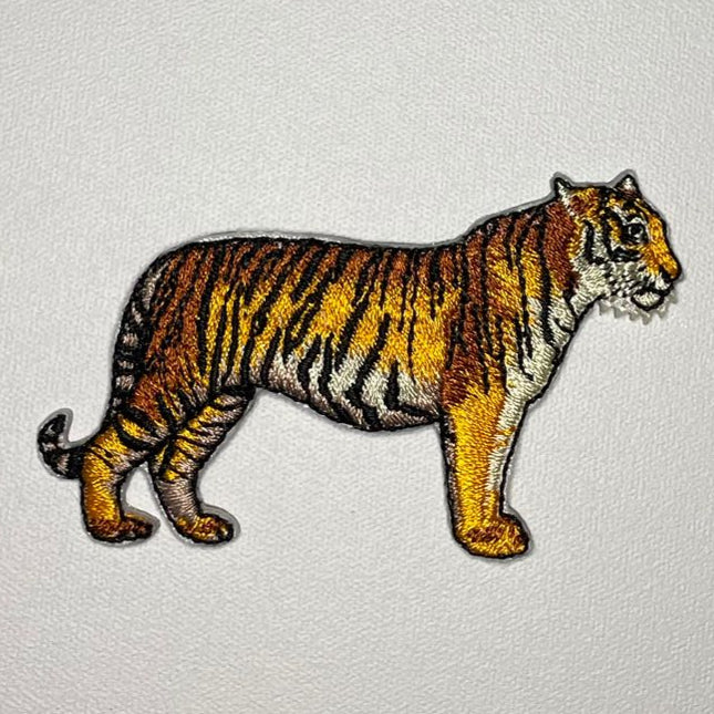Embroidered Patch - Vibrant Tiger