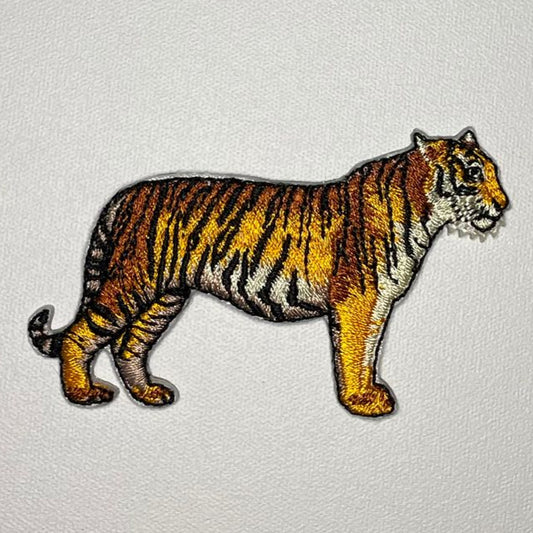 Embroidered Patch - Vibrant Tiger
