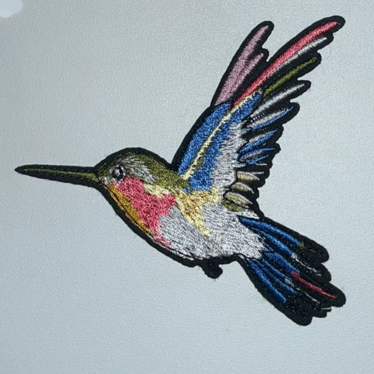 Embroidered Patch - Sun Bird