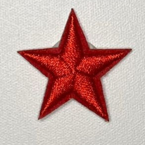 Embroidered Patch - Red Star
