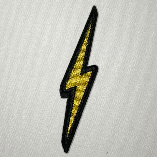 Embroidered Patch - Lightning Bolt