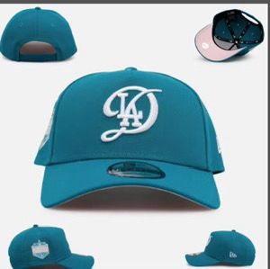 Snapback Hat - Turqoise La Dodgers - Adjustable